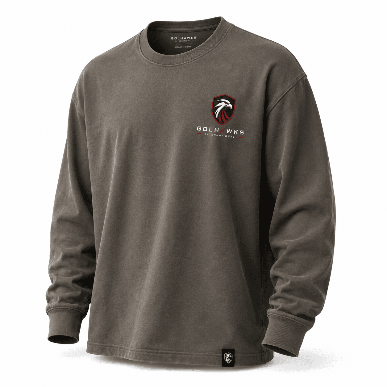 Heavyweight Ribbed Long Sleeve Shirt