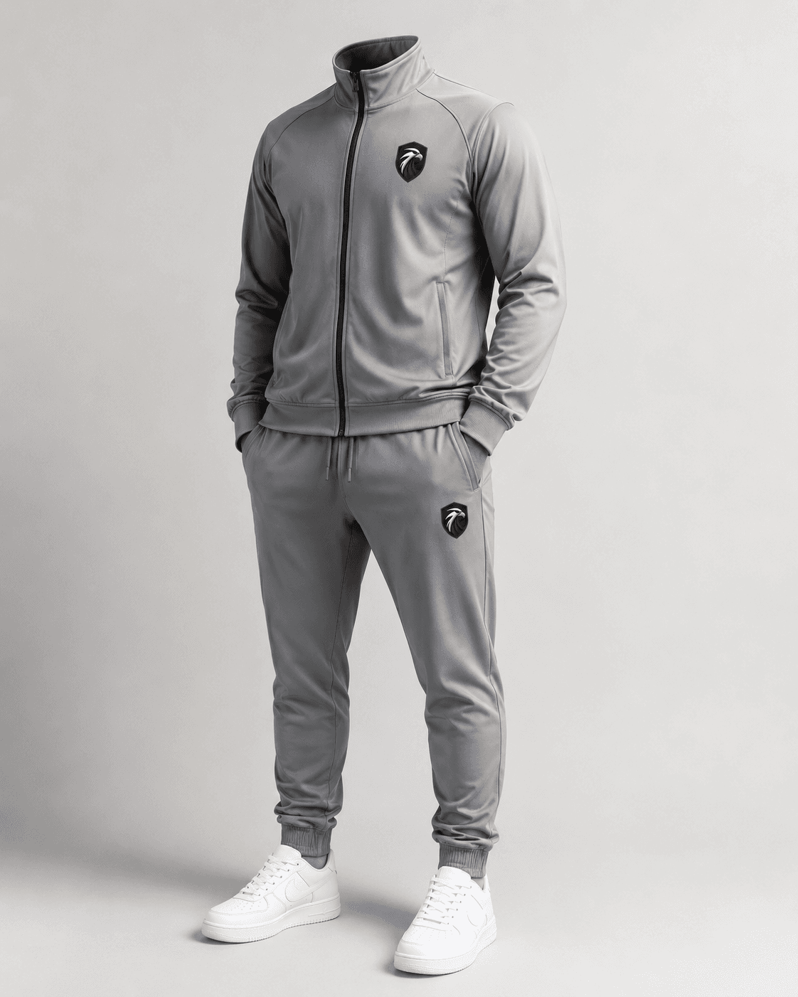 Matching Luxury Fleece Tracksuit Set - Custom FLEECE & STREETWEAR Manufacturing View 1 | GolHawks International Sialkot