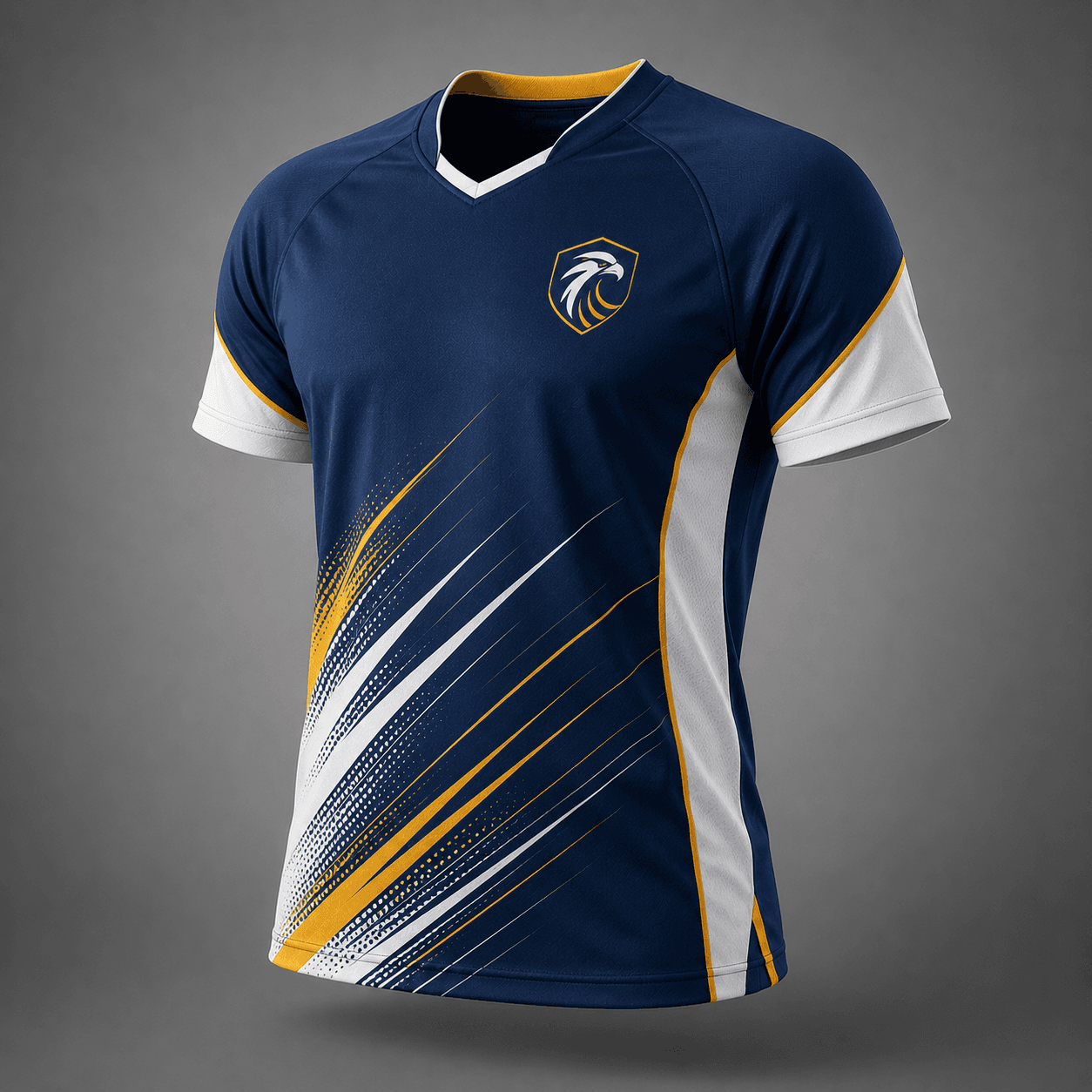 Multi-Sport Tournament Athletic Tee - Custom SPORTS SHIRTS & TEAM JERSEYS Manufacturing View 1 | GolHawks International Sialkot